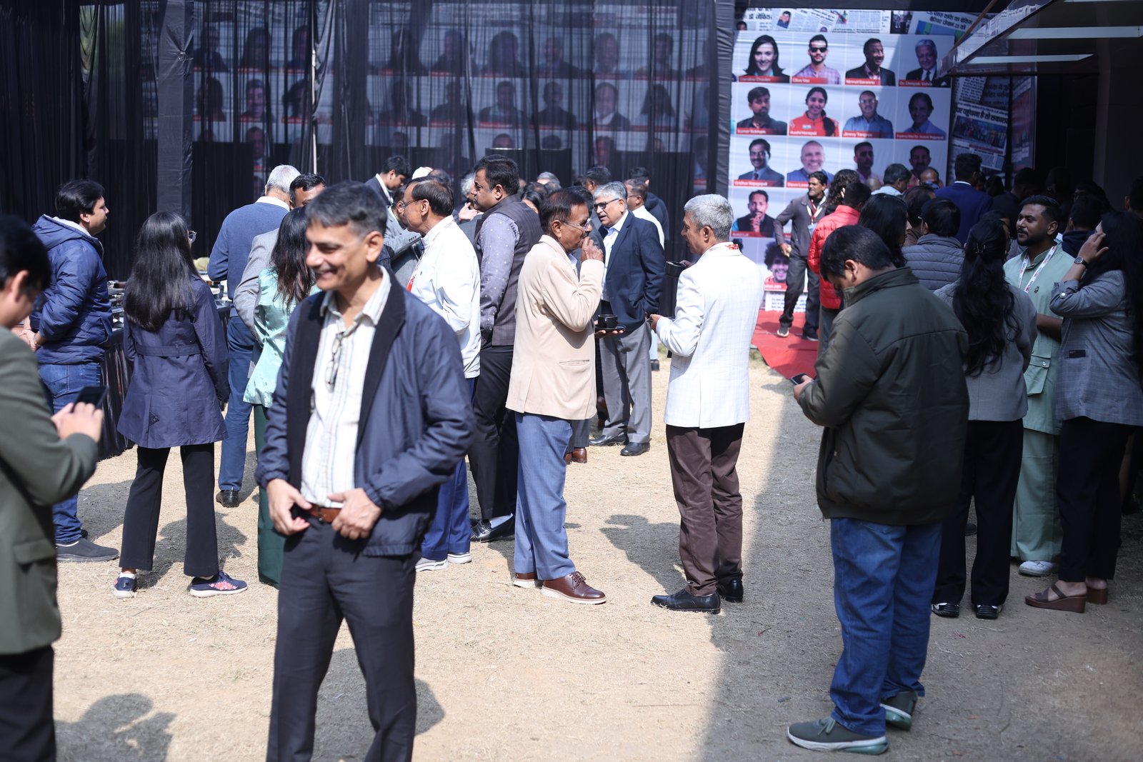 Networking at TEDxKanke